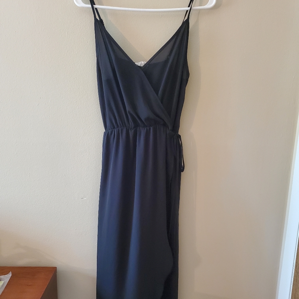 Midi wrap style dress